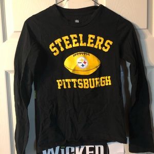 Girls Steelers Shirt💛🖤💛🖤💛